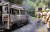 Karkala: TT vehicle gutted in accidental fire